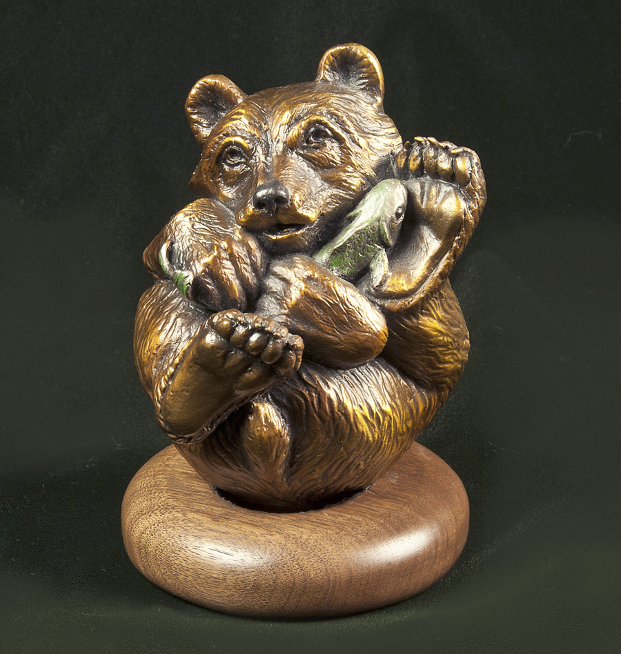 Bear Bronze Art Animal Wrappers
